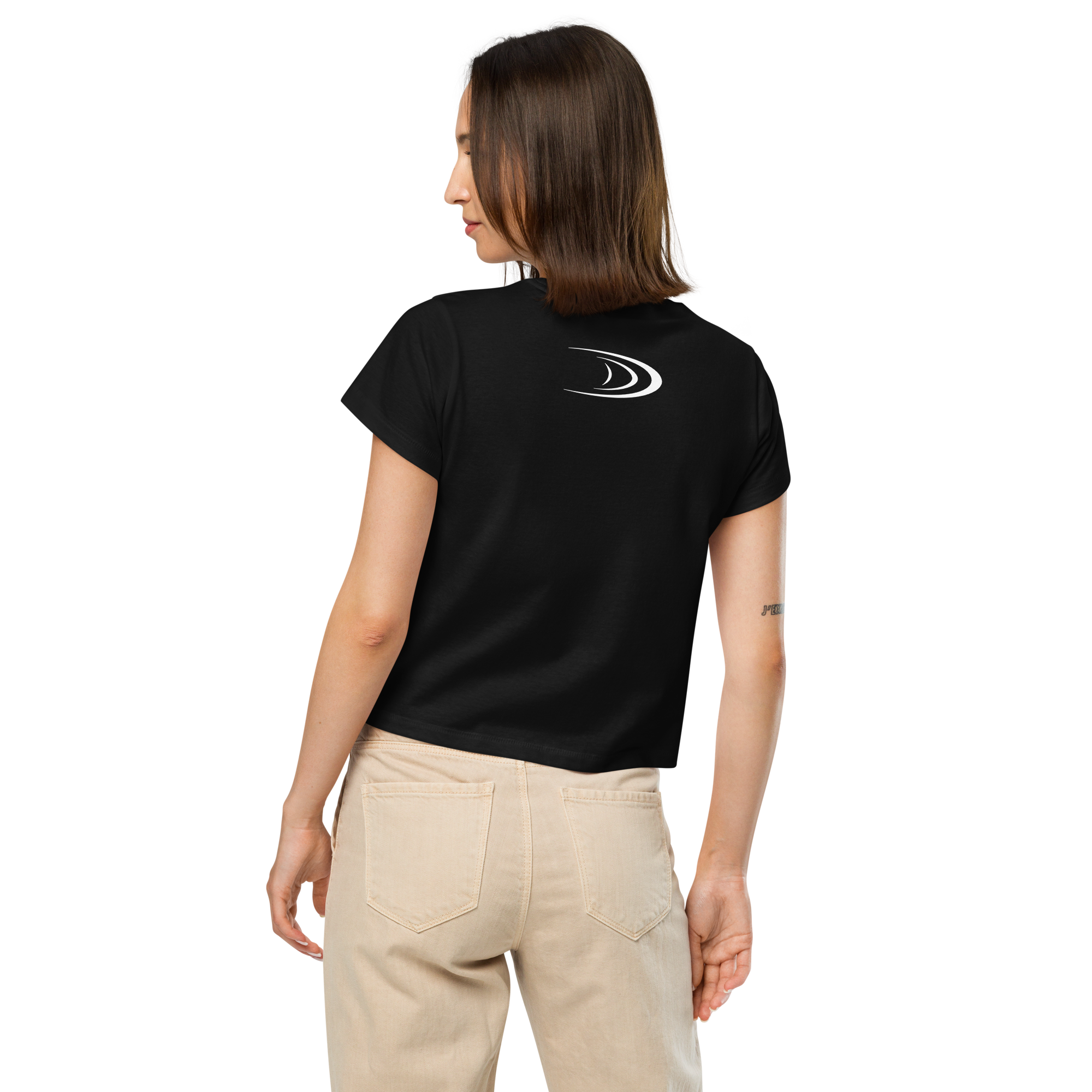 Cosmic Drive T-Shirt (Women’s, High-Waisted) - Image 5